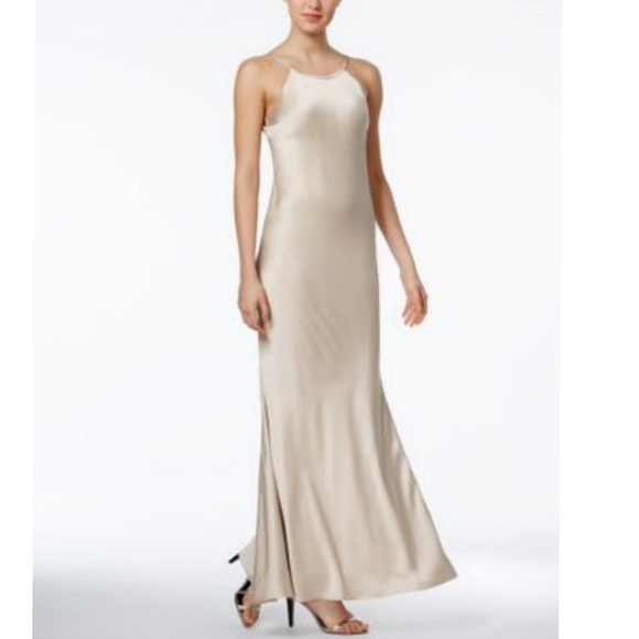Calvin Klein Dresses & Skirts - Long Halter Gown